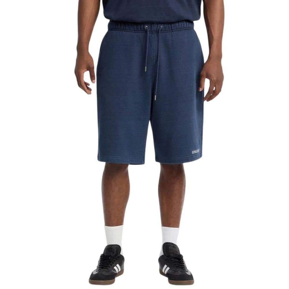 Guess Mens Embroidered Logo Shorts / Indigo